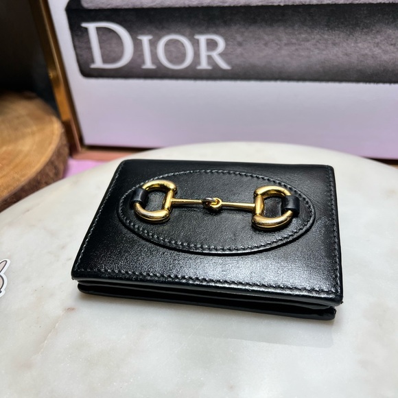 GUCCI Horse Bit 1955 Leather
Bifold Wallet EUC - Picture 5 of 15